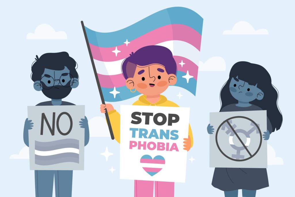 Lucha a favor de los derechos trans