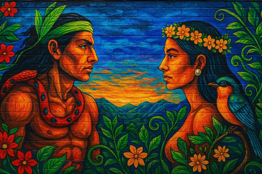 Algo mas que un mural, una historia y memoria.