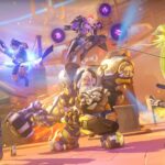 Personajes de Overwatch demostrando sus habilidades