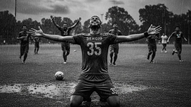 el sentimiento futbolero de marcar un gol para ayudar a tu equipo después de todo lo que pasaste en tu vida personal y futbolística